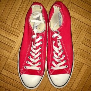 Men's Red All-Star Converse