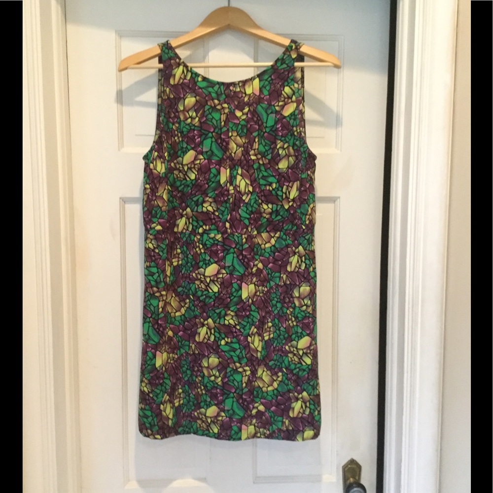 Tildon Multi Color V-Back Dress
