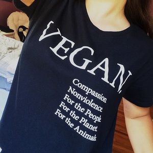 Vegan Compassion Cotton Tee
