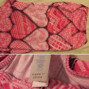 Lularoe TC Hearts