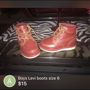 Boys Levi shoes