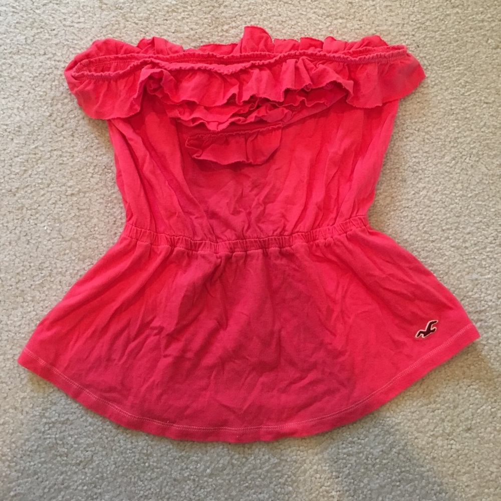 Hollister strapless top