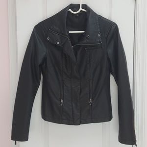 SOLD Imitation Leather Jacket