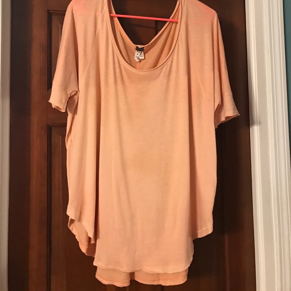 Free people oversized basic tee