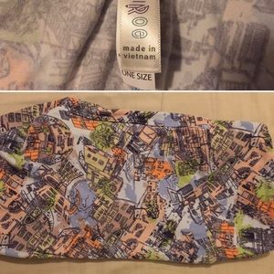 Lularoe City Building One Size Leggings