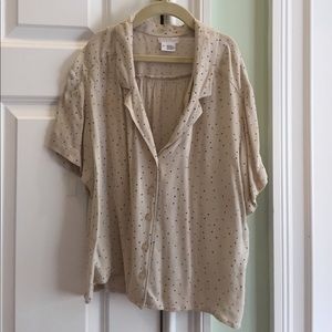 Urban Outfitters Polka Dot Shirt