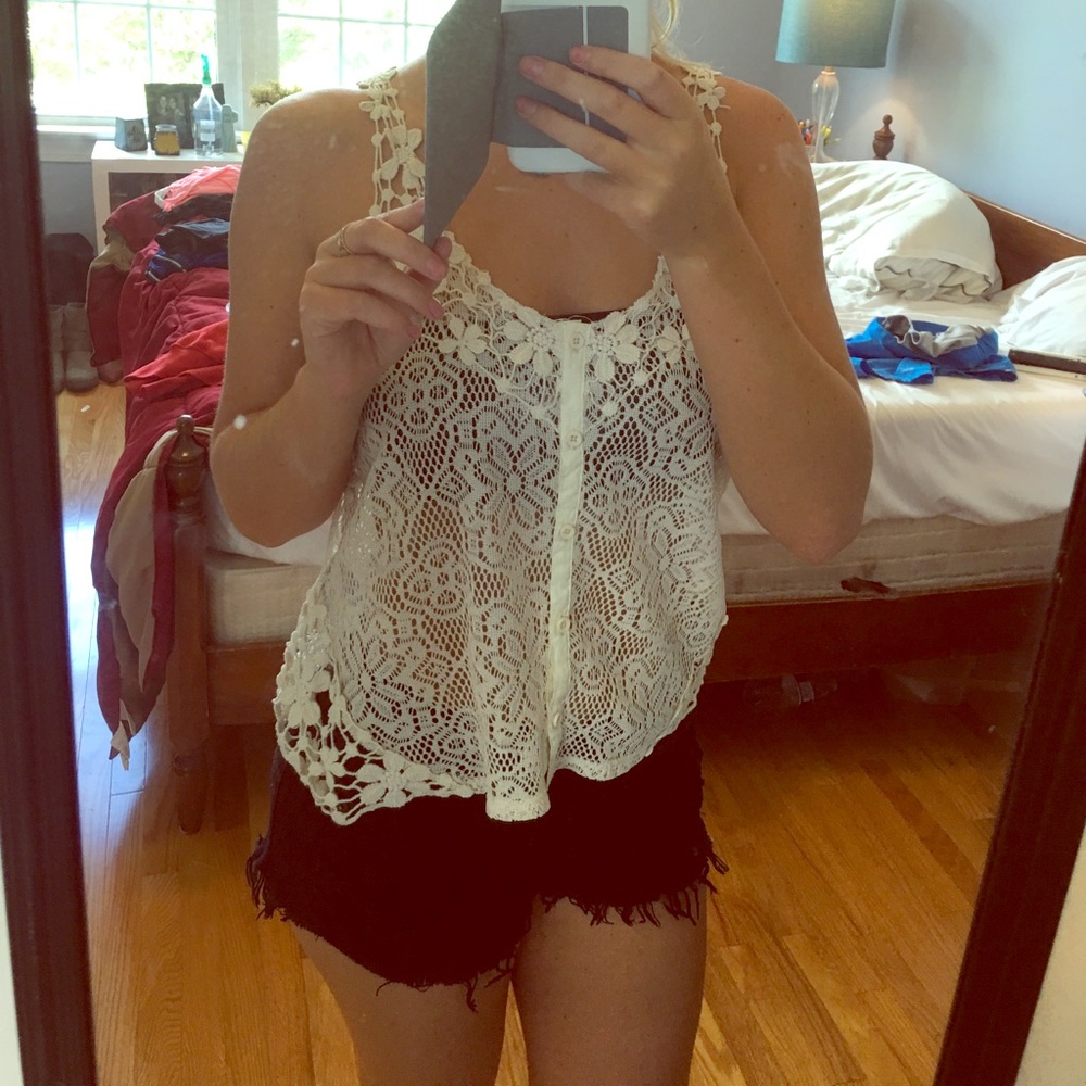 Adorable crochet top