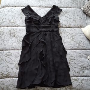 London Times Black Cocktail Dress