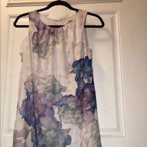H&M Silk-like Dress fully lined NWOT