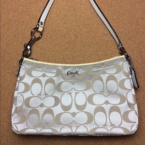 Coach Champagne Shoulder Bag NWOT