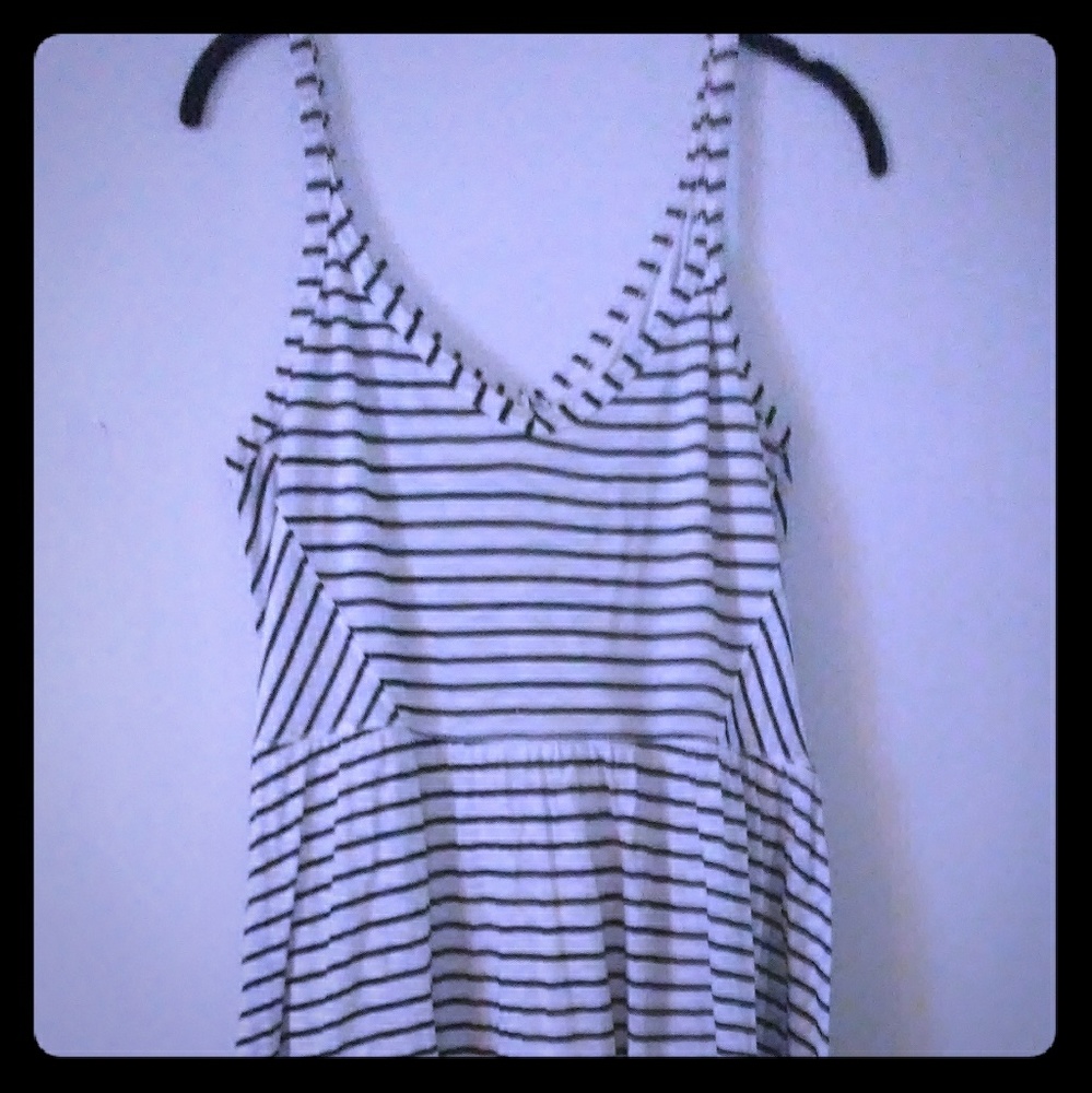 Splendid striped tank dress, cotton, lined, large