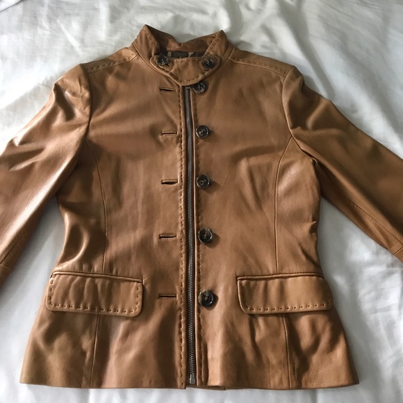 BCBGMaxAzria Jackets & Blazers - Real Leather Jacket