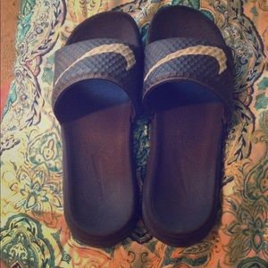 Men's Nike slides(blue)