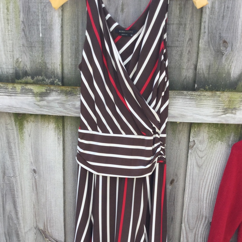 BCBG Dress red/brown size XS