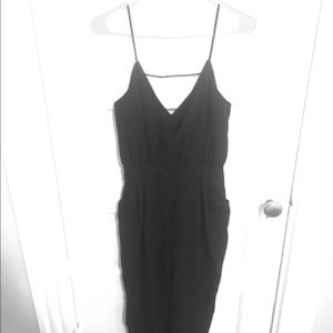 Revolve black long pant jumper with pockets