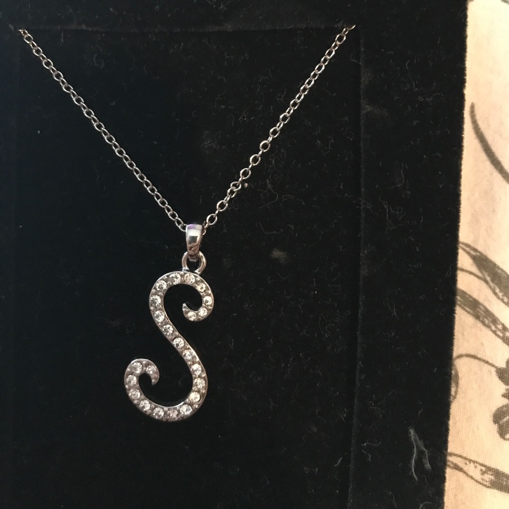 Silver "S" Necklace