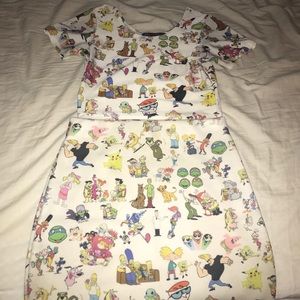 O-mighty omighty 90's cartoon set