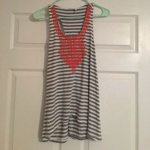 Boutique stripped tank! LIKE NEW!