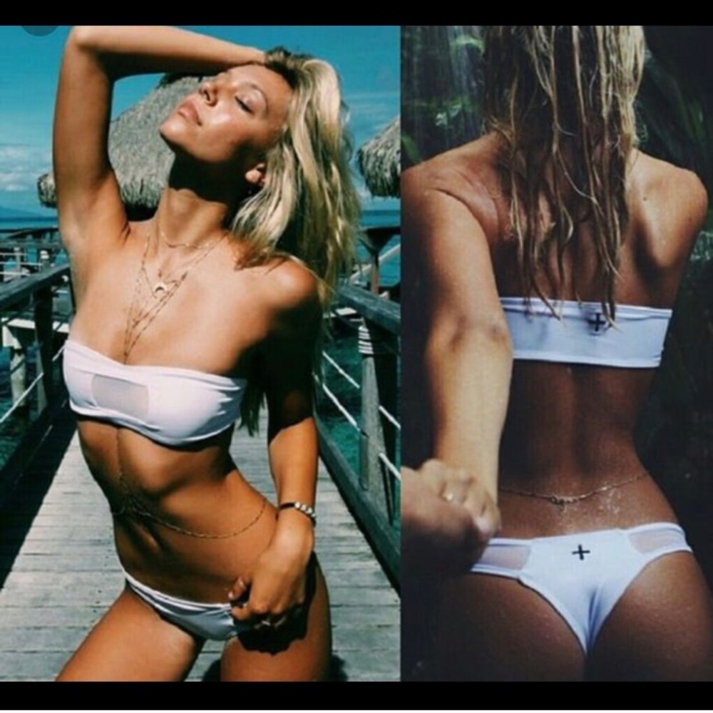 White Coulborne Brooklyn Bottoms