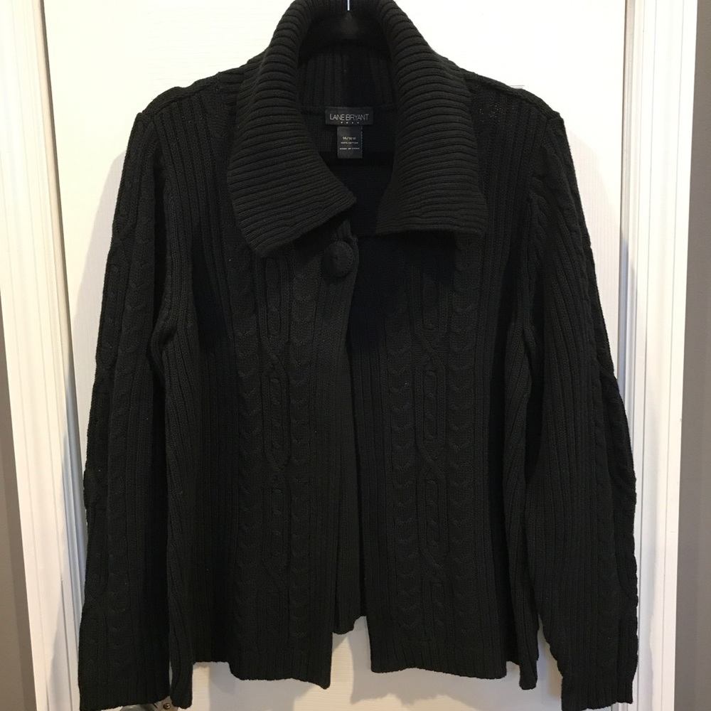 Lane Bryant NWOT Black Sweater, Size 14/16W