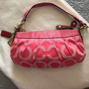 Pink Coach Handbag