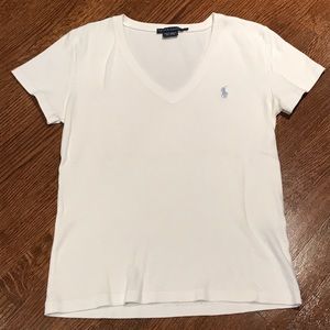 Ralph Lauren V Neck Short Sleeve Shirt