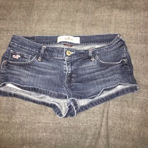 Hollister jean shorts
