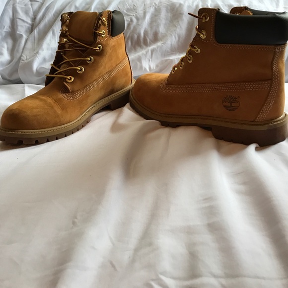 Timberland Other - Timberland Wheat Nubuck Junior Construction Boots
