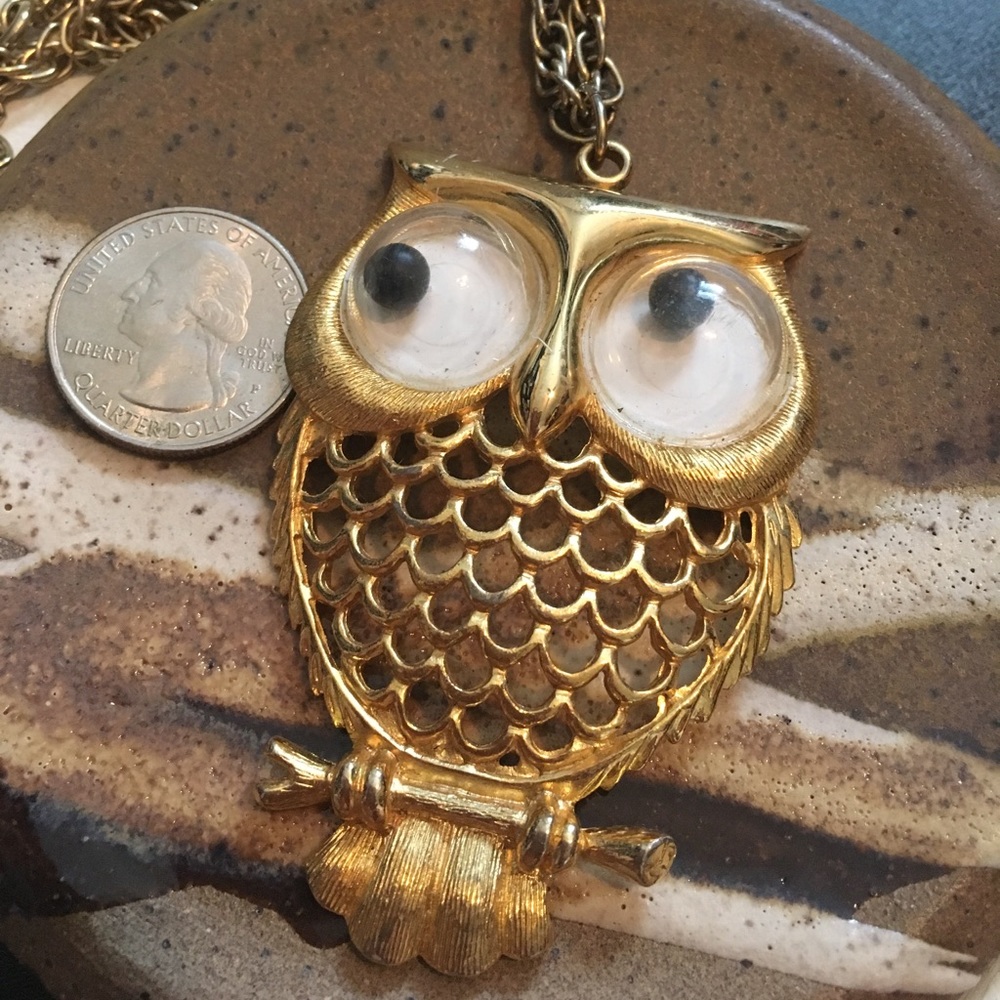 🦉Hoot Hoot Vintage Owl Necklace🦉 - Picture 3 of 6