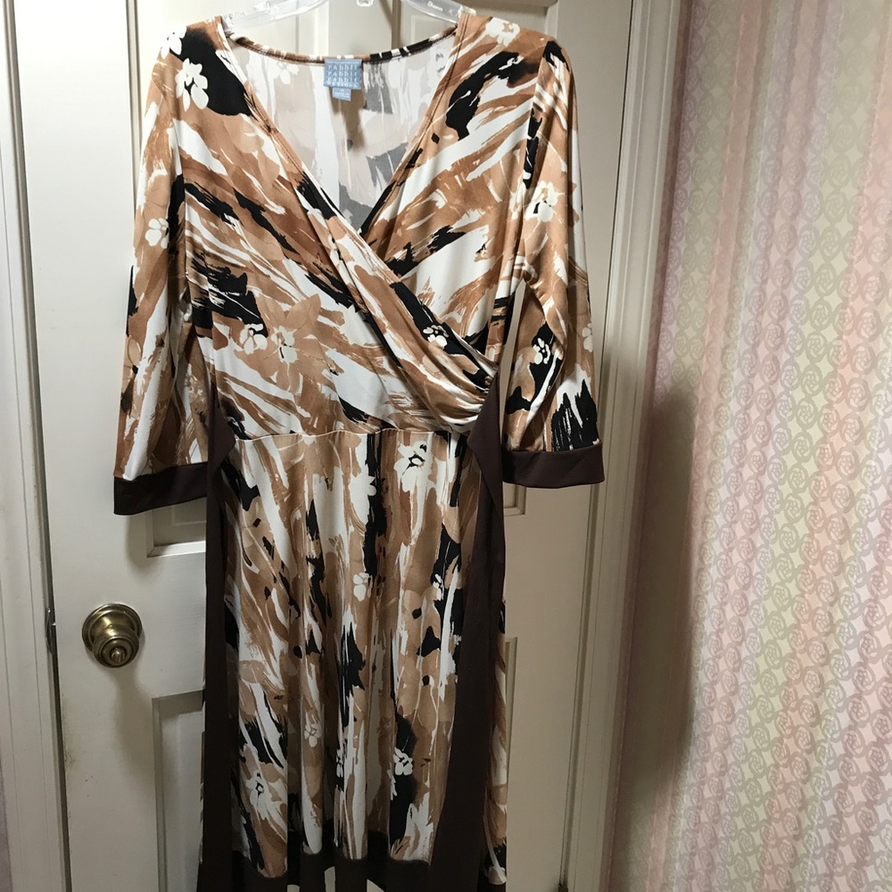 Wrap Dress By Rabbit Designs Size 14