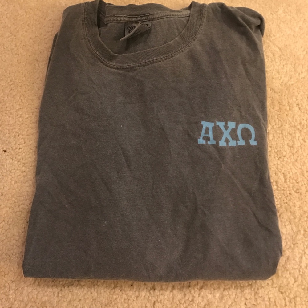 comfort colors - ΑΧΩ long sleeve t-shirt
