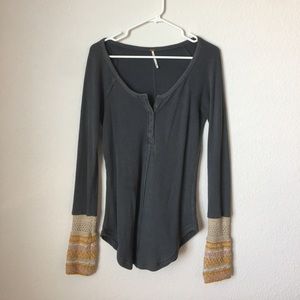 Free People Cuffed Thermal.