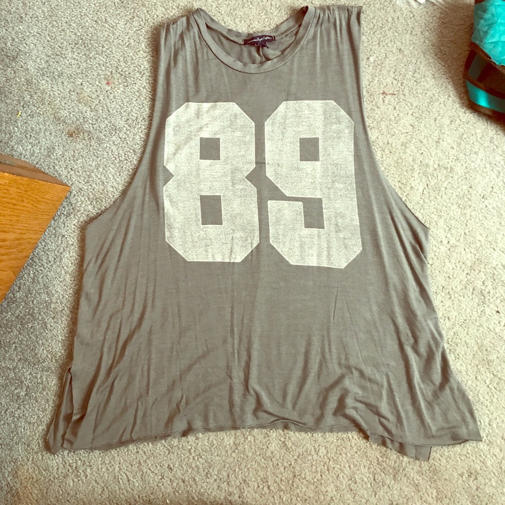 American Eagle Cut-Off Tank Top