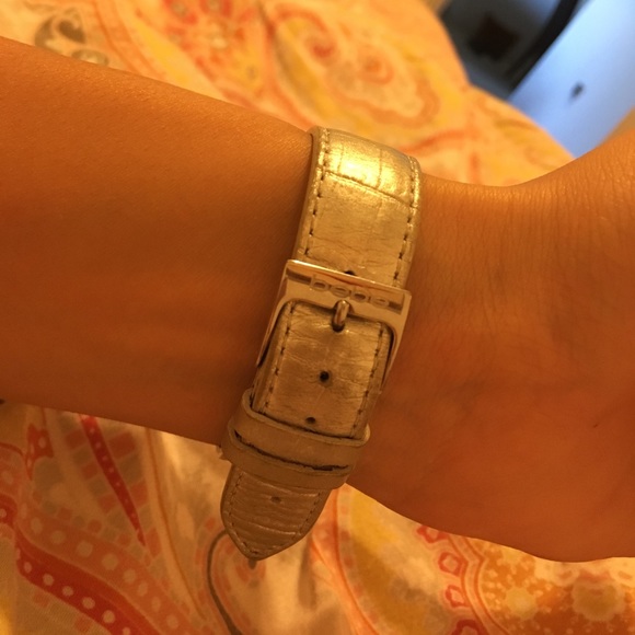 Bebe swarovski crystal rhinestone silver watch ⌚️