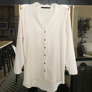 Zara Button Down Tunic