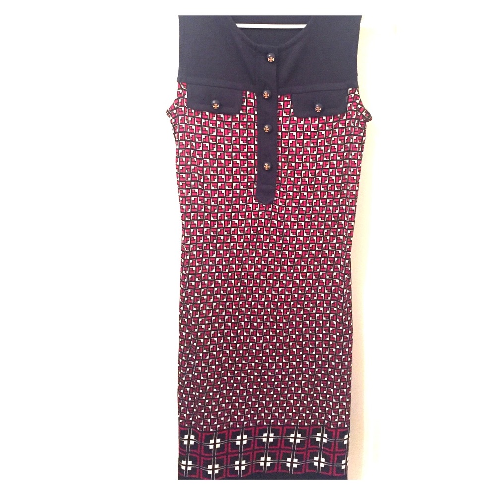 Tory Burch Geometric Pattern Dress