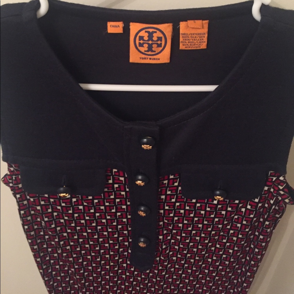 Tory Burch Geometric Pattern Dress - Picture 2 of 4