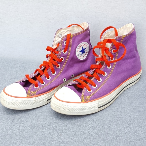 purple converse mens