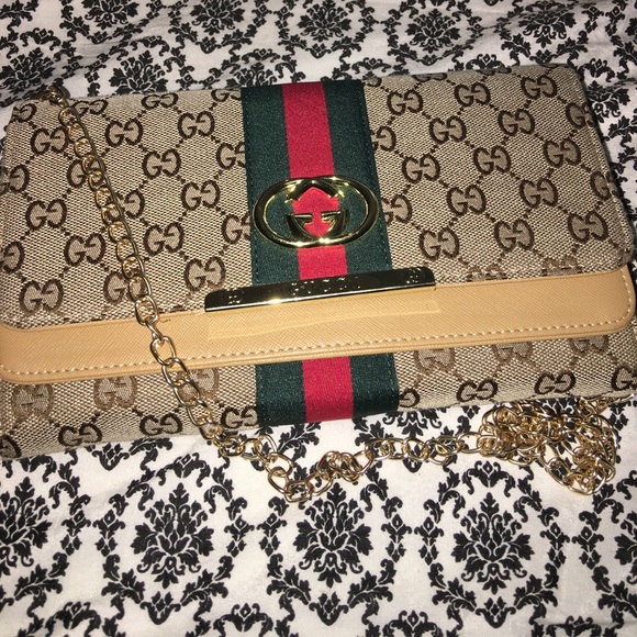 Gucci Red & Green vintage Handbag - Picture 1 of 8