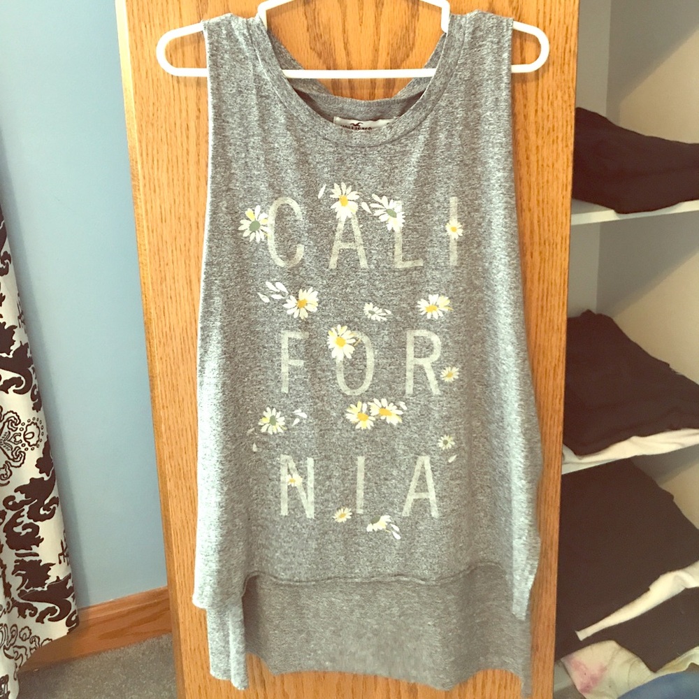 Hollister Cut-Off Tank Top