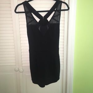Free people black romper