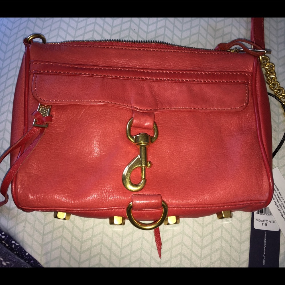 Rebecca Minkoff Mini Mac in Red