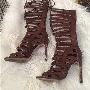 High heel gladiator sandal