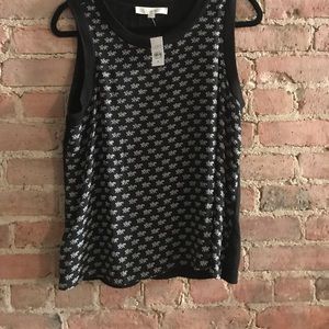 New with tags LOFT printed shell