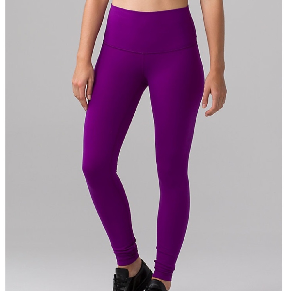 Lululemon High Waisted Wunder Under Leggings