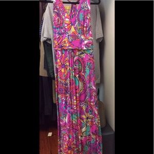 Lilly Pulitzer Large Long Maxi Dress