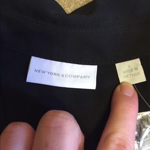 New York & Company Tops - NWT Black NY&C top New York & Company Tops - NWT Black NY&C top