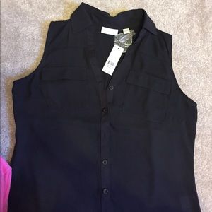 New York & Company Tops - NWT Black NY&C top New York & Company Tops - NWT Black NY&C top