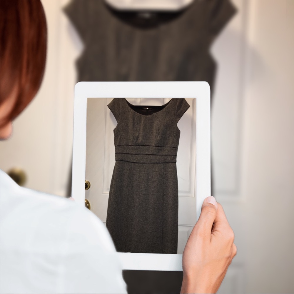 WHBM Tweed Dress, fully lined, well styled.
