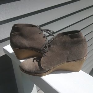J Crew Suede Booties